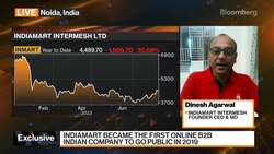 IndiaMART's Agarwal On Business, Growth Strategies News Clip
