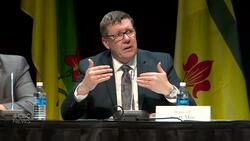 Mental health, addictions, funding for shelters raised at annual SUMA bear pit News Clip