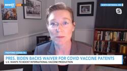 The Debate Behind Waiving COVID Vaccine Patents News Clip