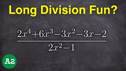Making Long Division Fun? Step by Step Process Instructional Video