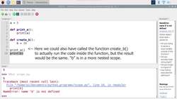 Raspberry Pi For Beginners - 2022 Complete Course - Variables - Scope Instructional Video