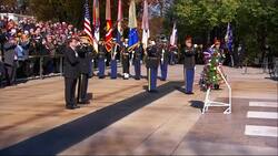 Veterans day observed at Arlington cemetery News Clip