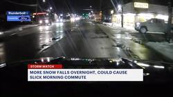 Thunderbolt 12: Checking on road conditions after overnight snow on Long Island News Clip