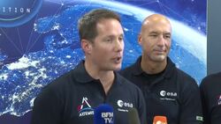 CLEAN : Earth's woes won't be solved by moon mission: French astronaut Pesquet News Clip