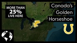Why So Many Canadians Live In This Tiny Area: The Golden Horseshoe Instructional Video