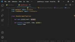 Web Scraping Tutorial with Scrapy and Python for Beginners - Saving Data Locally to Excel ( XLSX ) Files Instructional Video