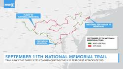 9/11 Trail Linking Three Memorial Sites Continues To Expand News Clip
