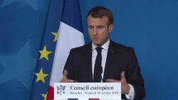 CLEAN : Macron says does not want further Brexit delay News Clip