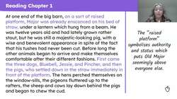 'Animal Farm': reading and discussing Chapter 1 Instructional Video