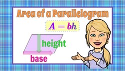How to Find the Area of a Parallelogram Instructional Video