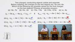 Conservation of Charge Example Problems Instructional Video