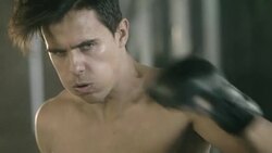 Real Boxing class Stock Footage