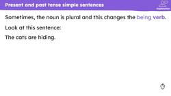 Present and past tense Instructional Video