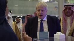 Boris Johnson visits petrochemicals manufacturer on Saudi Arabia visit News Clip