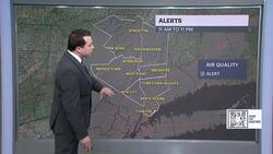 Heat Alert: Another day of dangerous heat and humidity, scatted thunderstorms expected Friday News Clip