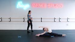 Beginner Contemporary Dance Class- Warm up & Routine Instructional Video