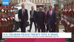 Afghanistan President Refuses To Free Thousands of Taliban Prisoners News Clip