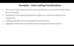 Snowflake - Build and Architect Data Pipelines Using AWS - Snow pipe - Billing Estimation and Key Considerations for Data Ingestion Instructional Video