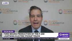 Ford Begins Production Of F-150 Electric Pickup Truck News Clip