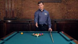 How to Make the "Lazy Man's Rack" Beginner Pool Shot Instructional Video