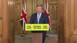 UK: Daily Coronavirus press conference in 10 Downing Street hosted by Oliver Dowden MP, Part Eight. News Clip