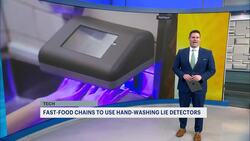 Fast food chains using hand washing lie detectors to check for clean hands News Clip