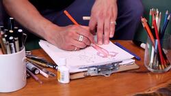 How to Shade Depth on Fashion Sketches Instructional Video