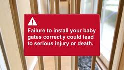 How to Install Hardware-Mounted Baby Gates Instructional Video