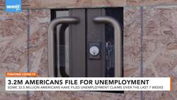 Nearly 3.2 Million Americans Filed For Unemployment Last Week News Clip
