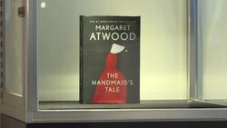 CLEAN : Non-flammable edition of Margaret Atwood's book on display in New York News Clip