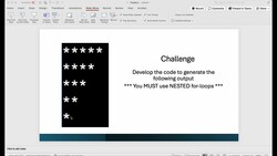 C++: Learn how to print stars in the reverse order Instructional Video