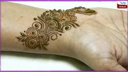 Basic Front Hand Arabic Design Instructional Video