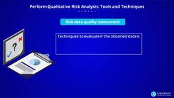 PMI-RMP Certification Training - Perform Qualitative Risk Analysis Process â€“ Tools and Techniques Instructional Video