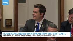 House Ethics Committee Investigating Rep. Matt Gaetz News Clip