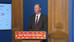 England's chief medical officer Sir Chris Whitty speaks at Downing Street press conference News Clip