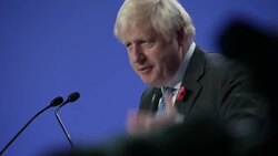 Boris Johnson answers questions from media during COP26 Press Conference News Clip