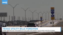 Texas Utility Bills Forgiven News Clip