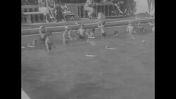 Little ones compete in toy boat race in the pool at Miami Beach Cabana Club News Clip