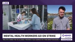 California Mental Health Workers Go On Strike News Clip