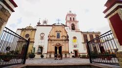 Real de Asientos Stock Footage