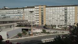 CLEAN : Pope Francis to undergo colon operation: images of the hospital News Clip