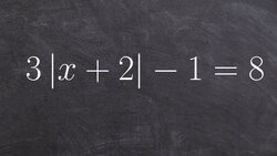 Learn How To Isolate the ABS Sign to Solve Absolute Value Equations Instructional Video