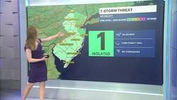 Mostly sunny conditions with chance of late stray shower in New Jersey Instructional Video