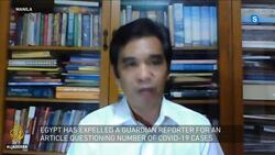 Why are journalists reporting on the pandemic facing threats? News Clip