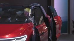 VW unveils full-electric SUV taking on Tesla's Model X News Clip