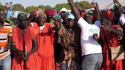 CLEAN : Gambian supporters of ex-dictator Jammeh cling on to idea of return News Clip