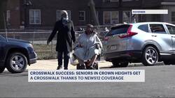 Crosswalk success: Seniors in Crown Heights get crosswalk thanks to News 12 coverage News Clip
