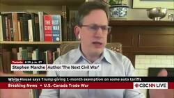 'If economic pain reaches Fox News, Trump will have to respond': author Stephen Marche News Clip