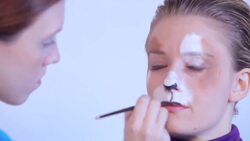 How to Paint a Cheetah or Leopard with Face Paint Instructional Video