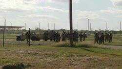 US Army builds encampment at Texas/Mexico border Instructional Video